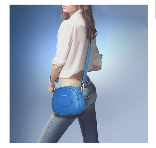 Out on the Town Cross-Body Bag (Blue)