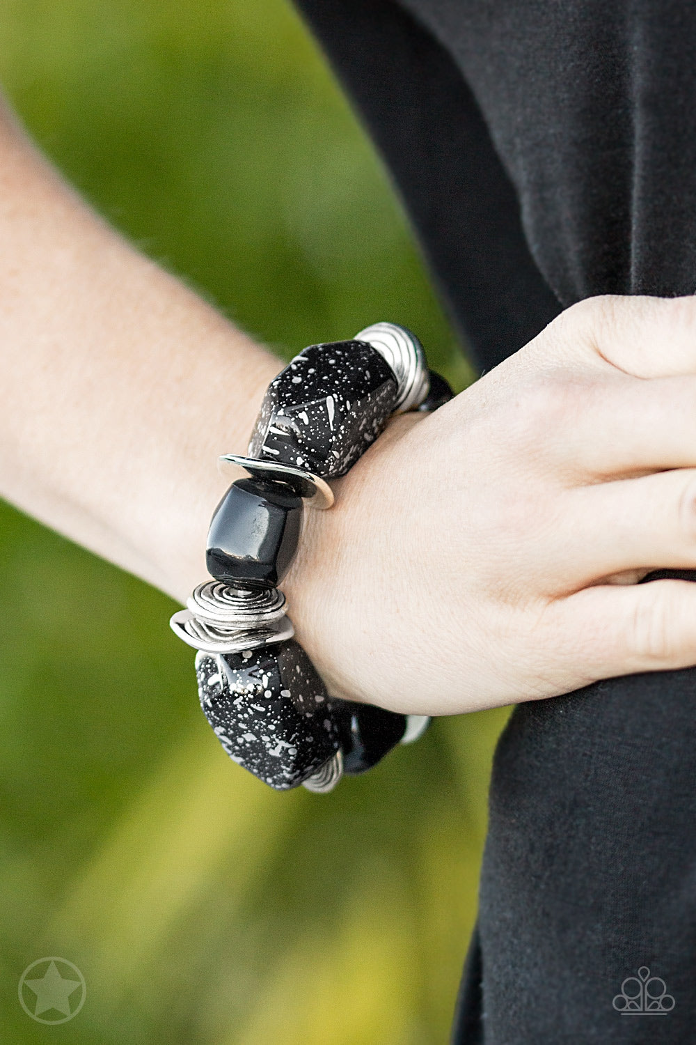 Black Glaze Blockbuster Bracelet